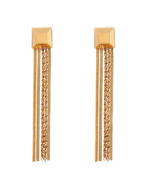 Diane Von Furstenberg Tassel Gold-plated Earrings