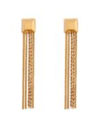 Diane Von Furstenberg Tassel Gold-plated Earrings