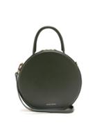 Matchesfashion.com Mansur Gavriel - Circle Leather Cross Body Bag - Womens - Dark Green