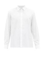 Matchesfashion.com A-cold-wall* - Logo-embroidered Cotton-poplin Shirt - Mens - White