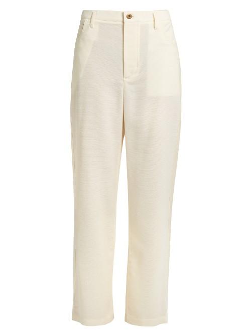 Wales Bonner Nehisi Wide-leg Wool Trousers