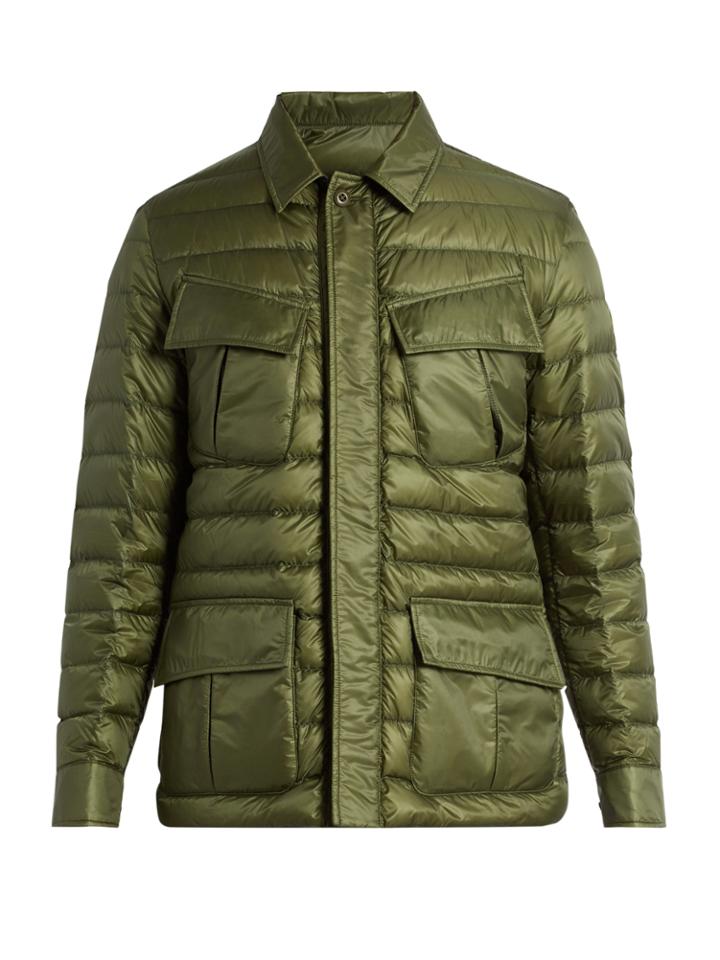 Moncler Dereck Quilted Down Jacket