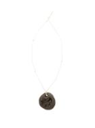 Matchesfashion.com Art School - X Richard Porter Shell Clay-pendant Necklace - Womens - Black