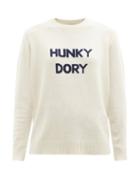 Bella Freud - Hunky Dory-intarsia Wool Sweater - Womens - Ivory