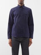 Belstaff - Pitch Asymmetric-pocket Cotton Shirt - Mens - Navy