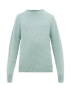 Matchesfashion.com Howlin' - Birth Of The Cool Brushed Virgin Wool Sweater - Mens - Mint