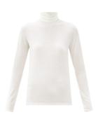 Matchesfashion.com Max Mara - Saluto Sweater - Womens - White