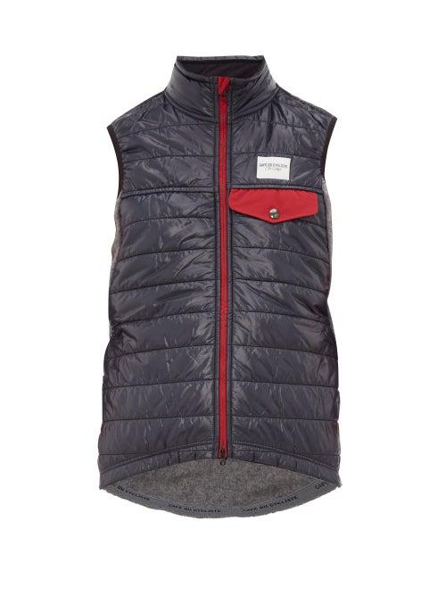 Matchesfashion.com Caf Du Cycliste - Albertine Thermal Gilet - Mens - Navy