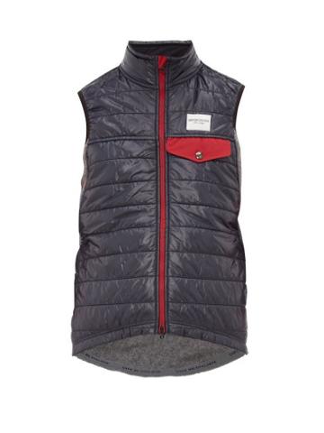 Matchesfashion.com Caf Du Cycliste - Albertine Thermal Gilet - Mens - Navy