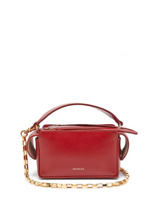 Matchesfashion.com Wandler - Yara Mini Smooth Leather Cross Body Bag - Womens - Red