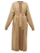 Matchesfashion.com Extreme Cashmere - No. 105 Big Coat Cashmere Blend Coat - Womens - Camel