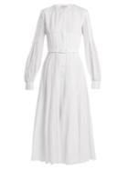 Gabriela Hearst Gertrude Aloe Vera-infused Linen Dress