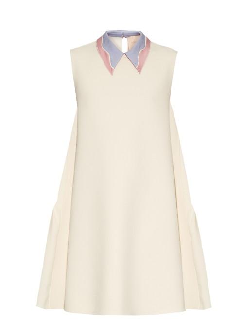 Roksanda Fuji Contrast-collar Dress