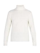 Ami Ribbed-knit Roll-neck Sweater