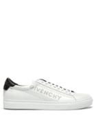 Matchesfashion.com Givenchy - Urban Street Logo Perforated Leather Trainers - Mens - White Black