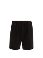 Matchesfashion.com Marni - Elasticated-waist Cotton Shorts - Mens - Black