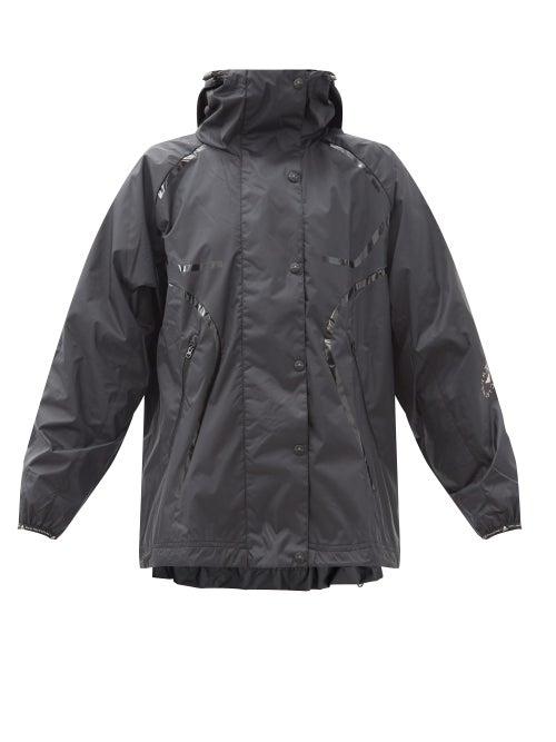 Matchesfashion.com Adidas By Stella Mccartney - Truepurpose Mesh-lined Windbreaker Jacket - Womens - Black