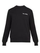 Matchesfashion.com Rag & Bone - Yin Yang Crew Neck Sweatshirt - Mens - Black