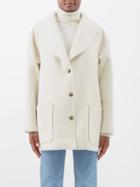 Giuliva Heritage - The Rosella Wool-alpaca Coat - Womens - White