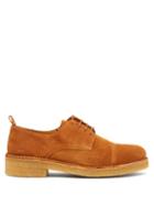 Matchesfashion.com Ami - Suede Derby Shoes - Mens - Tan