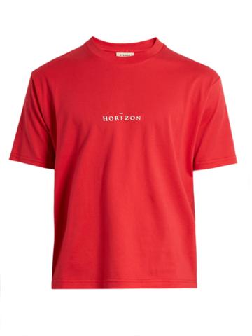 Everest Isles Horizon Cotton-jersey T-shirt