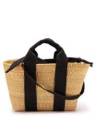 Ladies Bags Muu - George Straw Basket Bag - Womens - Black Multi