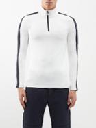 Fusalp - Alpille Iv Quarter-zip Base-layer Ski Top - Mens - Off White