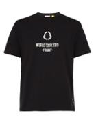 Matchesfashion.com 7 Moncler Fragment - World Tour Cotton Jersey T Shirt - Mens - Black