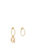 Matchesfashion.com Theodora Warre - Q Charm Gold Plated Earrings - Womens - Gold