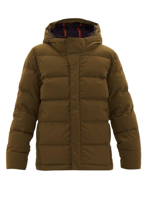Matchesfashion.com Templa - 2l Bio Down Filled Hooded Ski Jacket - Mens - Green