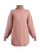 Matchesfashion.com Extreme Cashmere - No.52 Roll Neck Cashmere Blend Sweater - Womens - Pink