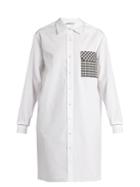 Christopher Kane Gingham-pocket Cotton-poplin Shirtdress