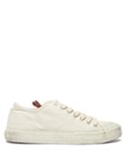 Acne Studios - Cotton-canvas Trainers - Womens - Cream