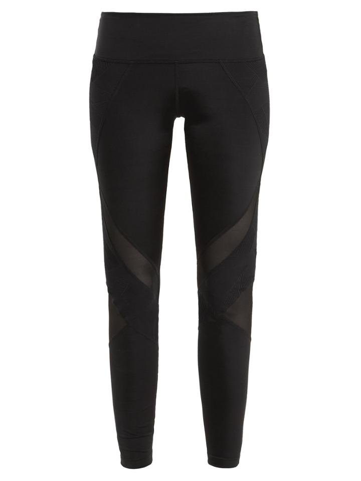 Track & Bliss Medley Mesh-panel Performance Leggings