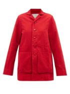 Toogood - The Photographer Cotton-canvas Worker Jacket - Womens - Red
