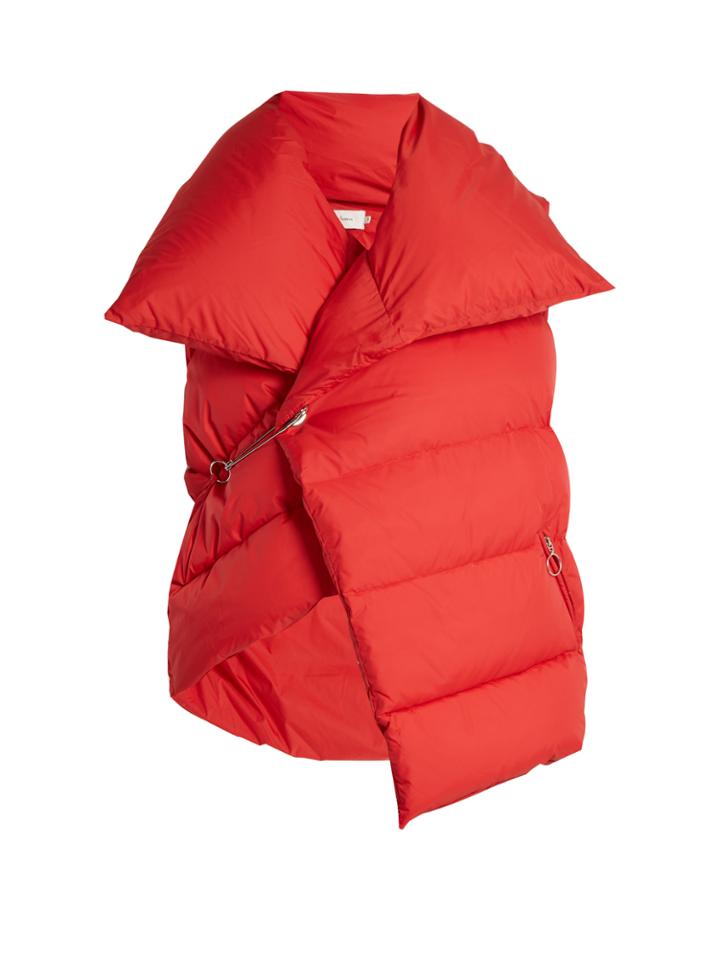 Marques'almeida Asymmetric Down Gilet