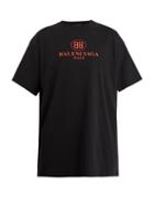 Matchesfashion.com Balenciaga - Bb Print Cotton T Shirt - Mens - Black