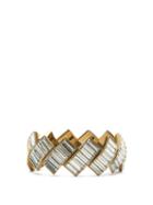 Matchesfashion.com Balenciaga - Evening Crystal Embellished Bracelet - Womens - Crystal