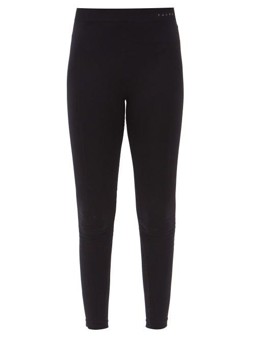 Matchesfashion.com Falke - High-rise Thermal Leggings - Womens - Black