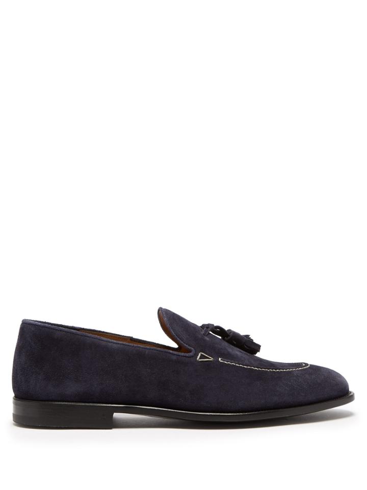O'keeffe Samuel Tasselled Suede Loafers
