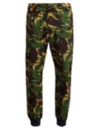 Off-white Camouflage-print Slim-leg Cotton Track Pants