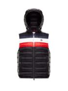 Matchesfashion.com Moncler - Timothe Hooded Down Gilet - Mens - Black