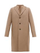 Matchesfashion.com Harris Wharf London - Single Breasted Wool Overcoat - Mens - Camel
