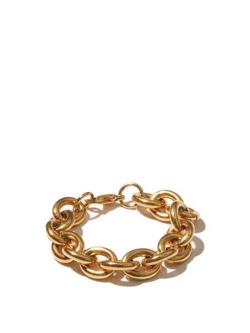 Ladies Jewellery Fallon - Alexandria Rolo-chain Gold-plated Bracelet - Womens - Gold