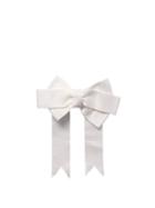 Matchesfashion.com Erdem - Bow Grosgrain-ribbon Hair Clip - Womens - Ivory