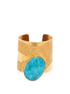 Matchesfashion.com Karry Gallery - Turquoise Cuff - Womens - Blue
