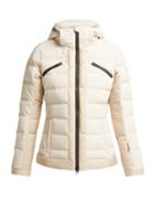 Matchesfashion.com Capranea - Gem Quilted Ski Jacket - Womens - Light Grey