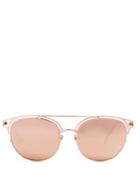 Linda Farrow Cat-eye Gold-plated Sunglasses