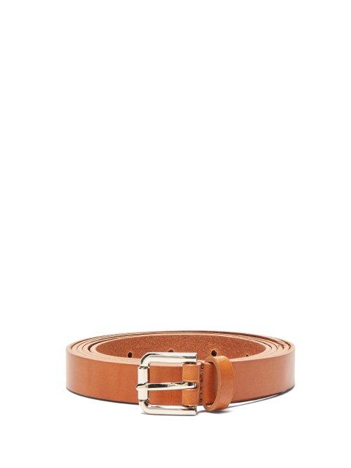 Matchesfashion.com Giuliva Heritage Collection - The Rein Leather Belt - Womens - Tan
