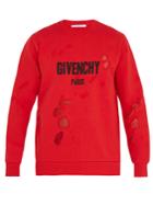 Givenchy Logo-print Destroyed Cotton Sweatshirt